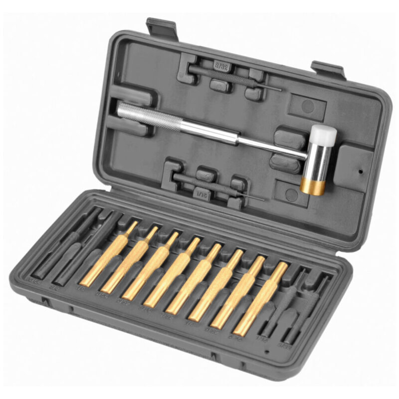 Wheeler Hammer/Punch Set Black