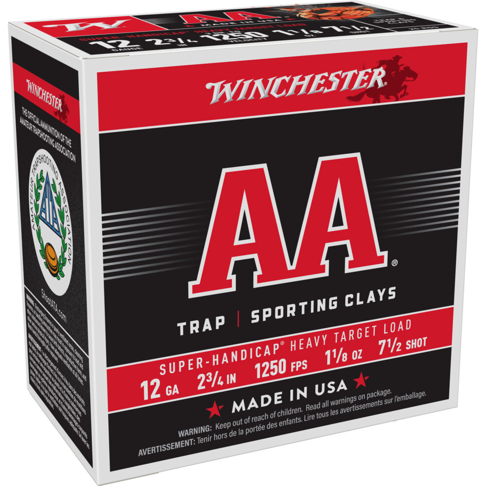 Winchester Ammunition AA Super Handicap 12Ga 2.75″ #7.5 25 Round Box