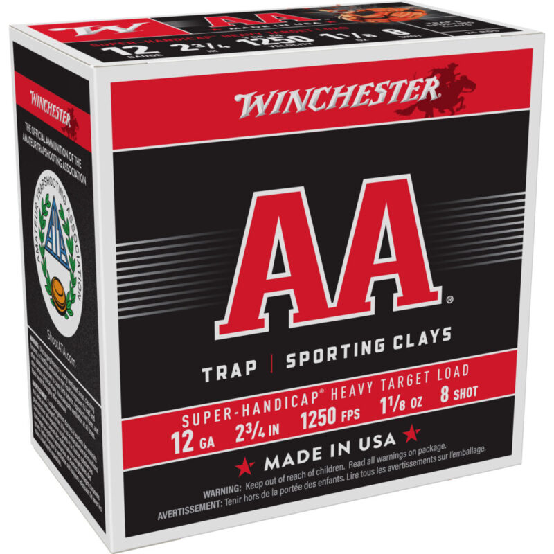 Winchester Ammunition AA Super Handicap 12 Gauge 2.75″ #8