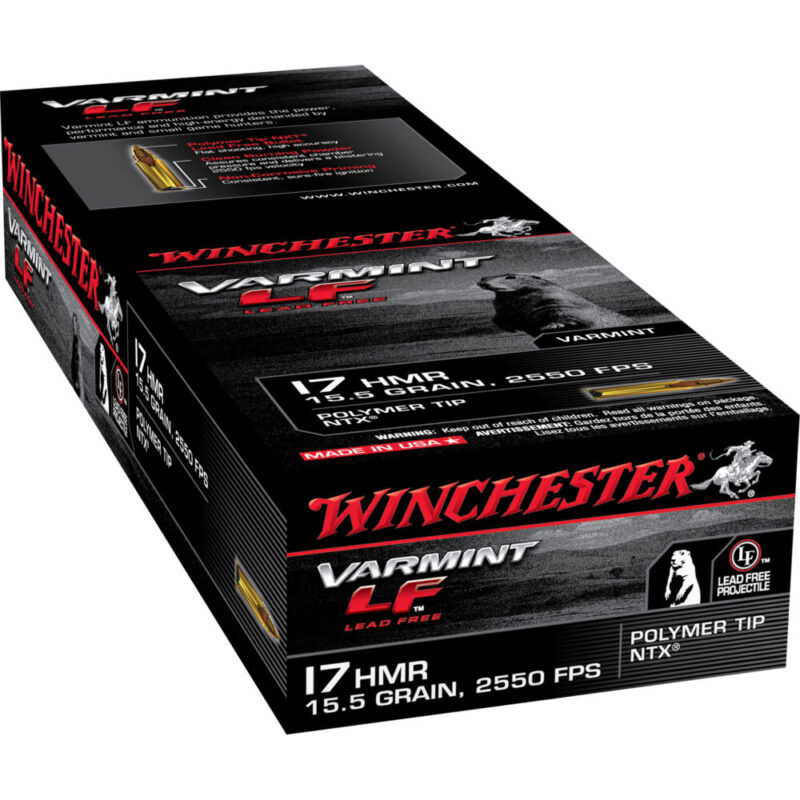 Winchester Ammunition Rimfire 17HMR 15.5 Grain 50 Round Box
