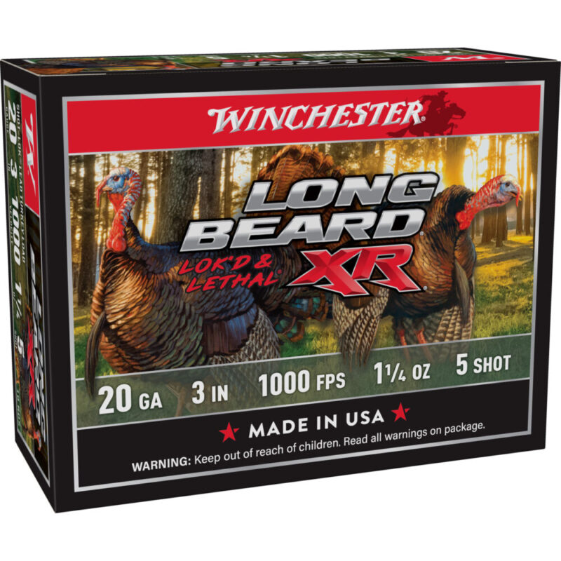 Winchester Ammunition Long Beard XR 20 Gauge 3″ #5