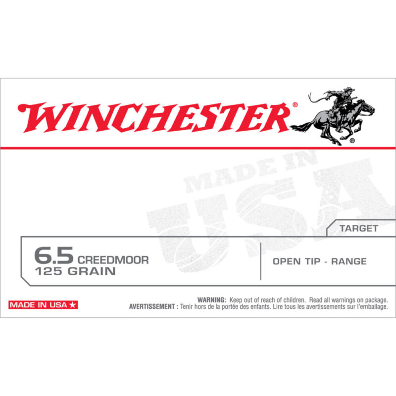 Winchester Ammunition USA 6.5 Creedmoor 125 Grain 20 Round Box