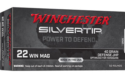 Winchester Ammunition Silvertip 22 WMR 40 Grain 50 Round Box
