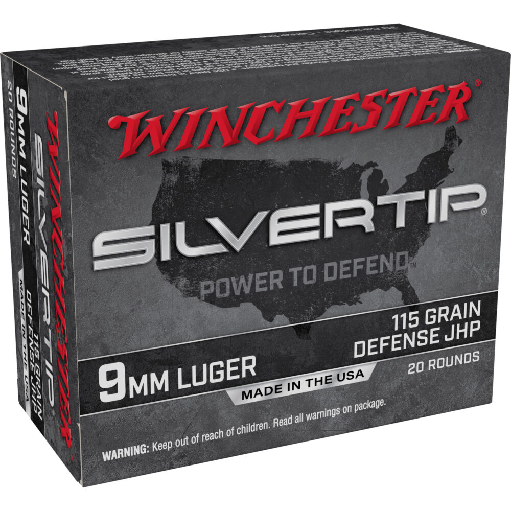 Winchester Ammunition Silvertip 9MM 115 Grain 20 Rounds
