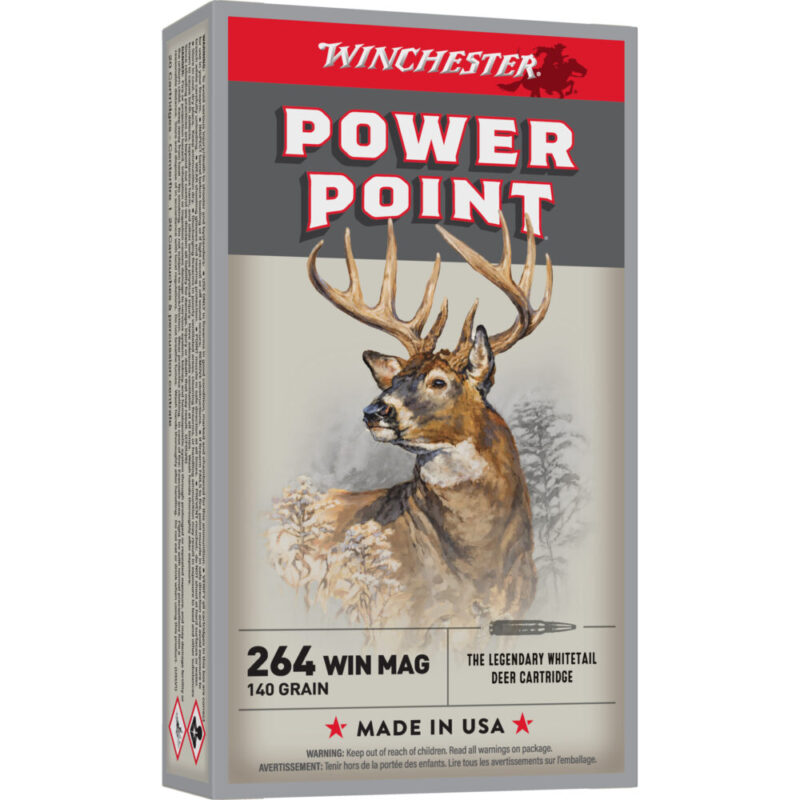 Winchester Ammunition Super-X 264 WIN 140 Grain 20 Round Box