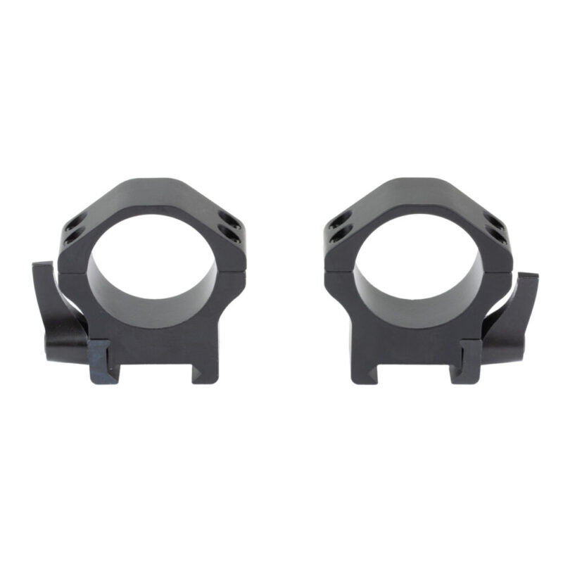 Warne Maxima Horizontal Quick Disconnect Ring Fits 30MM Optics Black