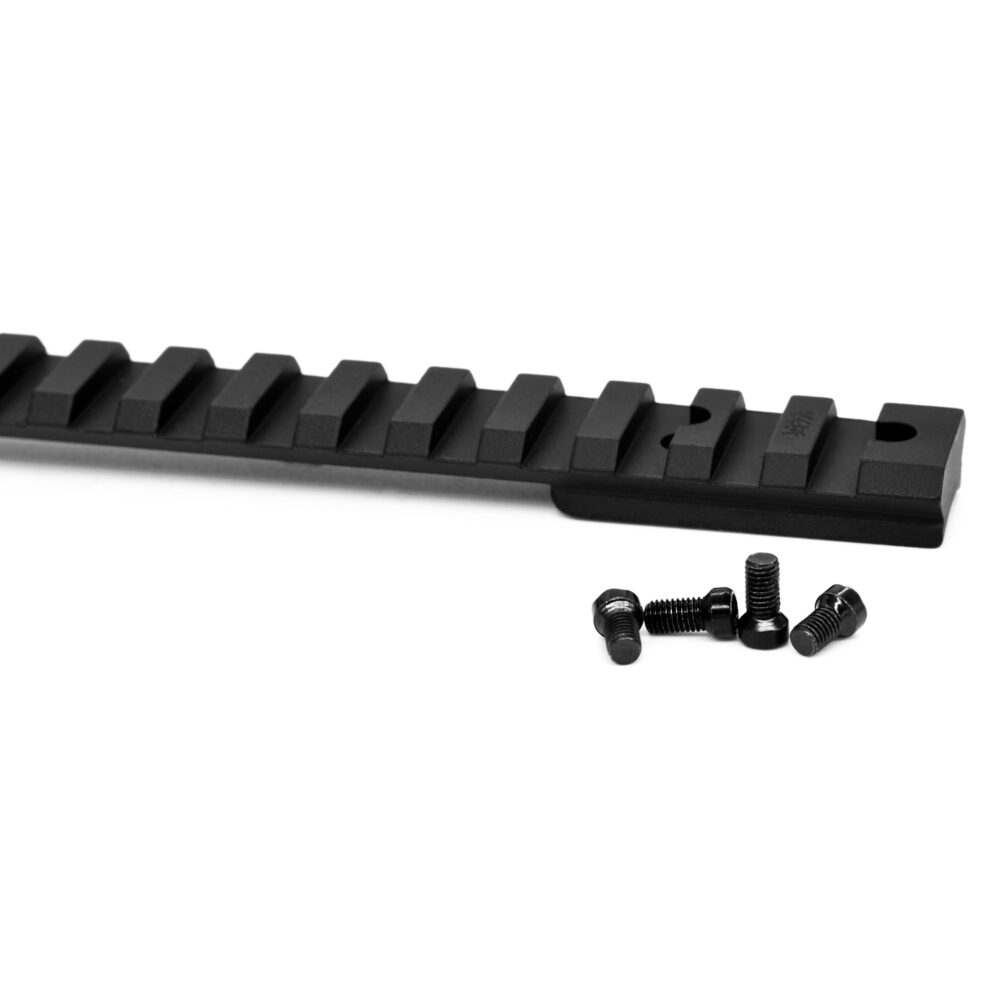 Warne Vapor 1 Piece Base 20 MOA Black