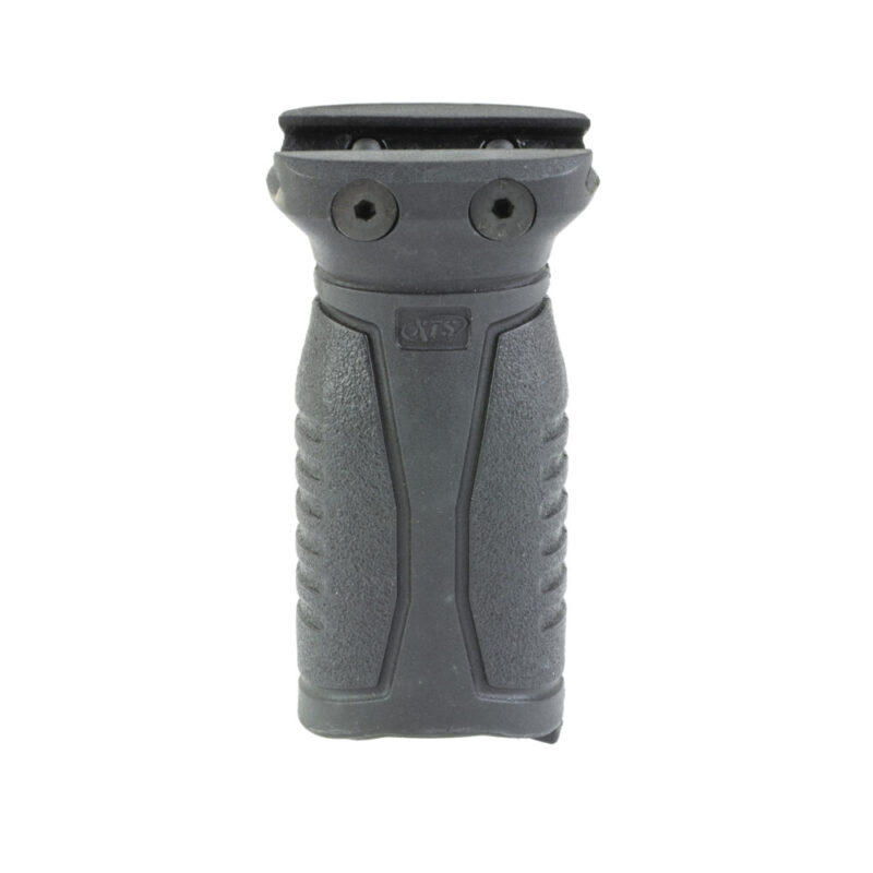 XTS Rubberized Short Vertical Grip Fits Picatinny Rail Black